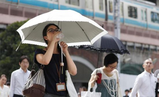 الأرصاد الجوية اليابانية تحذر من ارتفاع درجات الحرارة