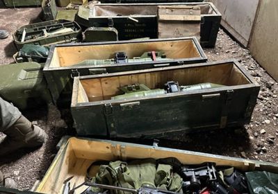 الجيش الإسرائيلي يعلن مصادرة أسلحة حربية في جنوب سوريا