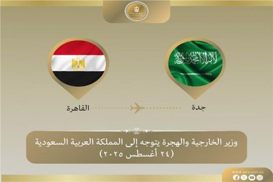 وزير الخارجية المصري يتوجه إلى جدة