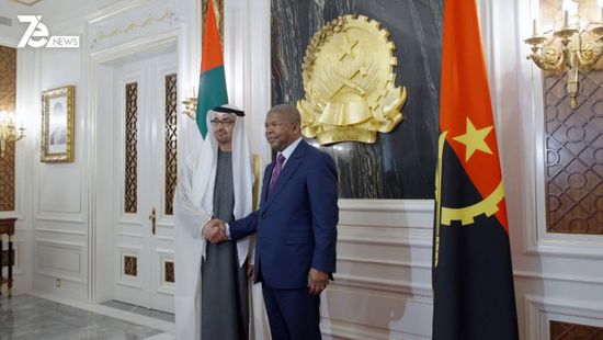 محمد بن زايد يبحث مع رئيس أنغولا العلاقات الثنائية