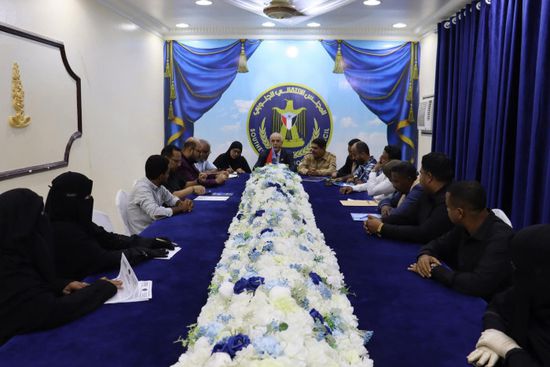 فريق التوجيه يجتمع مع الهيئة التنفيذية لـ"انتقالي حضرموت"