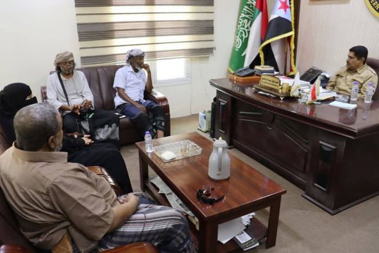 انتقالي حضرموت يستقبل وفد نقابة المعلمين الجنوبيين بالساحل