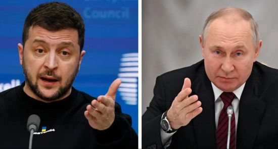 الكرملين يستبعد عقد لقاء بين بوتين وزيلينسكي قريباً
