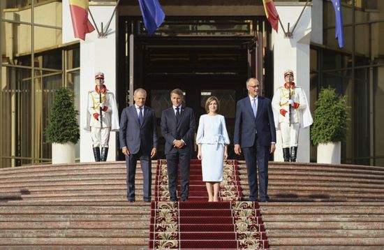 ألمانيا وفرنسا وبولندا يعلن دعم مولدوفا بالانضمام إلى الاتحاد الأوروبي