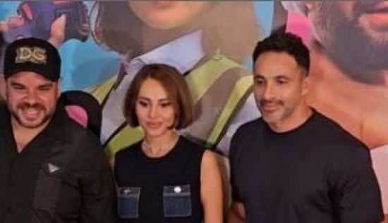 ياسمين رئيس تحتفل بعرض "ماما وبابا" وسط حضور فني لافت