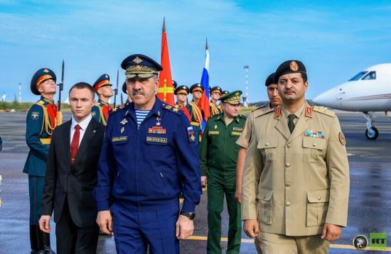لتعزيز التعاون العسكري.. خالد حفتر يبدأ زيارة رسمية إلى روسيا