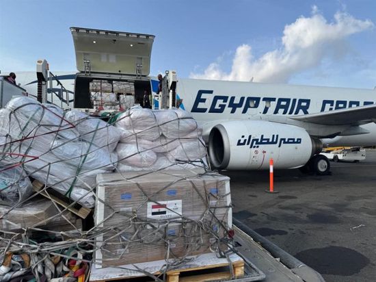 مصر ترسل شحنة مستلزمات طبية إلى إريتريا