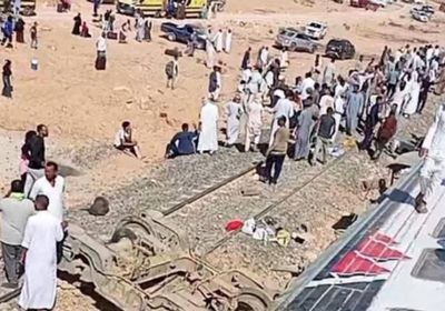 الصحة المصرية: ارتفاع حصيلة مصابي حادث قطار مطروح لـ94 شخصاً