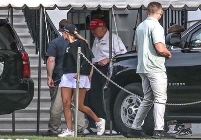 بعد شائعات وفاة ترامب.. الرئيس الأمريكي يظهر في فرجينا