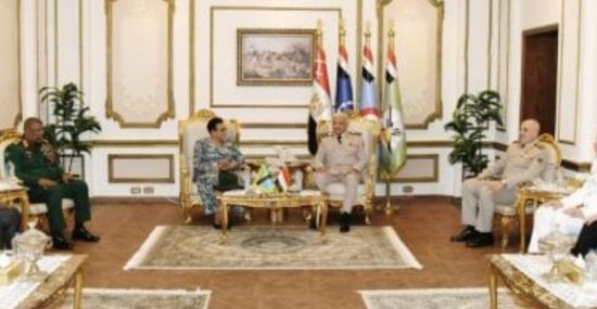 وزير الدفاع المصري يلتقى نظيره التنزاني