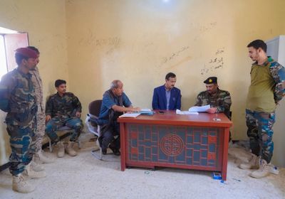 بن الوزير يتابع استقبال المجندين الجدد بصفوف قوات دفاع شبوة