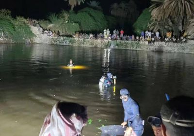 غرق شابين في إحدى برك المياه بتريم