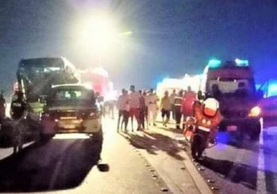    قتيل وجرحى في انقلاب حافلة بمصر