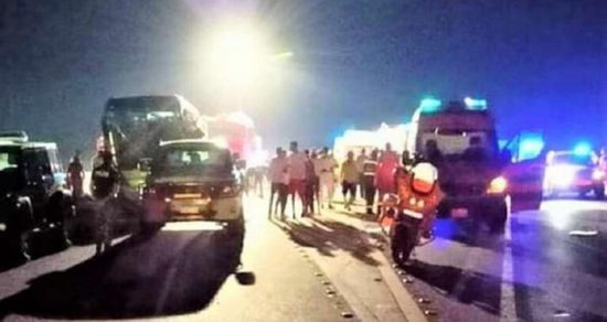    قتيل وجرحى في انقلاب حافلة بمصر