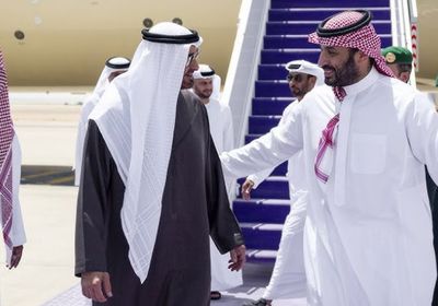 رئيس الإمارات وولي العهد السعودي يبحثان التطورات الإقليمية