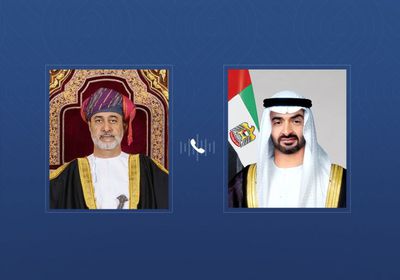هاتفياً.. رئيس الإمارات وسلطان عمان يبحثان التطورات الإقليمية