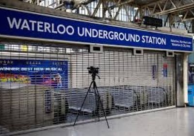 إضراب عمل مترو أنفاق لندن يشل الحركة بالعاصمة البريطانية