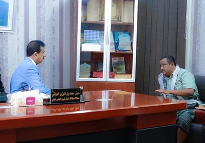 بن الوزير يناقش تنفيذ مصفوفة الاحتياجات الخدمية في مرخة السفلى