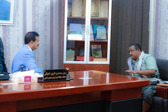 بن الوزير يناقش تنفيذ مصفوفة الاحتياجات الخدمية في مرخة السفلى