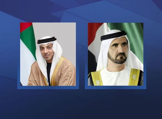 محمد بن راشد ومنصور بن زايد يهنئان رئيس وزراء تايلاند