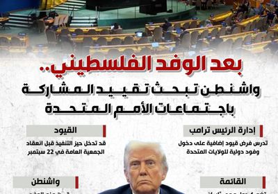 بعد الوفد الفلسطيني.. واشنطن تبحث تقييد المشاركة باجتماعات الأمم المتحدة (إنفوجراف)
