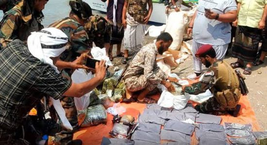 حملة أمنية تضبط شحنة مخدرات في المضاربة ورأس العارة