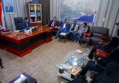 بن الوزير يطلع على ترتيبات مؤتمر شباب شبوة الأول