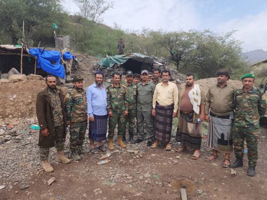 وفد من القيادة العامة يتفقد جاهزية قوات "حزام الضالع"