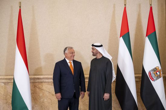 محمد بن زايد ورئيس وزراء المجر يبحثان العلاقات المشتركة بين البلدين