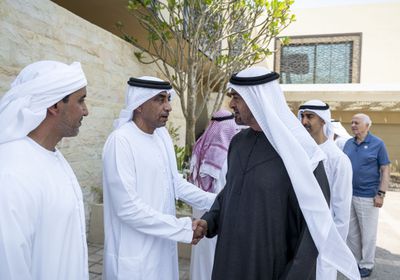 رئيس الإمارات يعزي في وفاة سعيد عامر النيادي