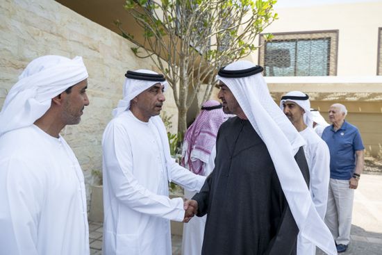 رئيس الإمارات يعزي في وفاة سعيد عامر النيادي