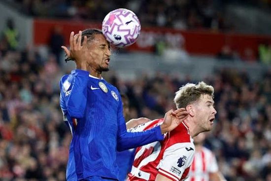 التعادل الإيجابي يحسم لقاء تشيلسي وبرينتفورد