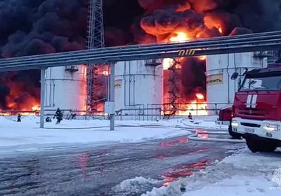 طائرتان مسيرتان تستهدفان شركة نفط روسية