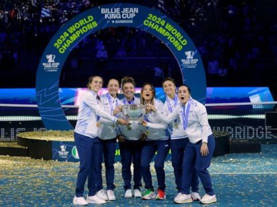 باوليني تحسم فوز إيطاليا على الصين والتقدم في كأس بيلي جين كينج للتنس