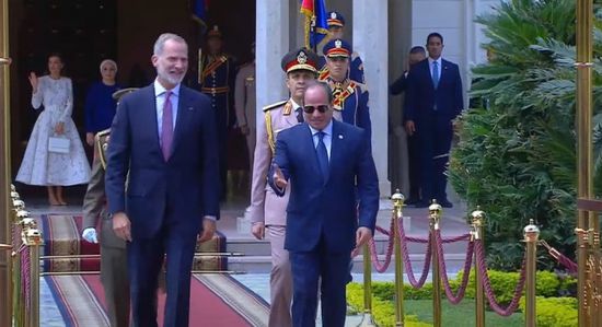 السيسي وملك إسبانيا يؤكدان ضرورة الوقف الفوري لإطلاق النار في غزة