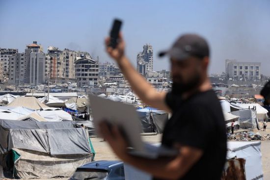 انقطاع خدمات الإنترنت في غزة