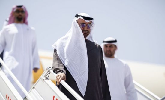 في زيارة رسمية.. رئيس الإمارات يصل جورجيا