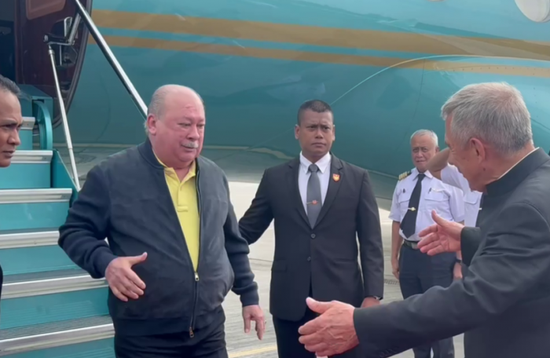 ملك ماليزيا يصل مدينة قازان في زيارة رسمية