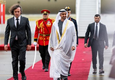 رئيس الإمارات يختتم زيارته إلى جورجيا