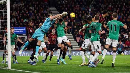 نيوكاسل يتعادل للمرة الثالثة على التوالي خارج أرضه أمام بورنموث