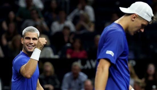 فريتز يتألق ويقود فريق العالم للفوز بلقب كأس ليفر للتنس للمرة الثالثة