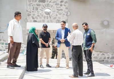 العاقل يتفقد أعمال إعادة تأهيل سينما أروى في صيرة