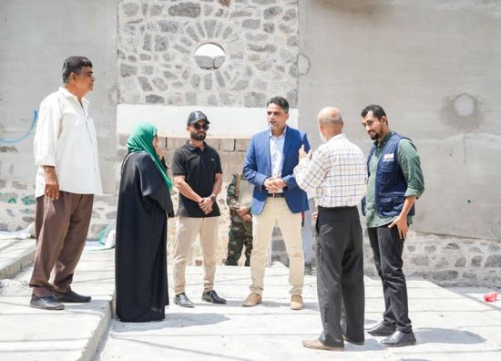 العاقل يتفقد أعمال إعادة تأهيل سينما أروى في صيرة