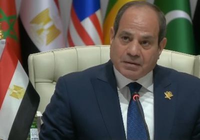    الرئيس السيسي: الاعتراف بالدولة الفلسطينية ليس حلمًا بل حق