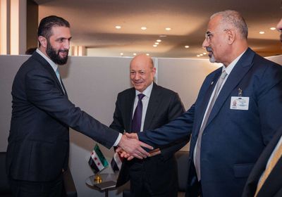 الرئيس الزُبيدي يلتقي رئيسي سوريا ولاتفيا بالأمم المتحدة