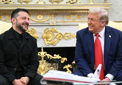 زيلينسكي يثمن موقف ترامب تجاه الحرب الأوكرانية   