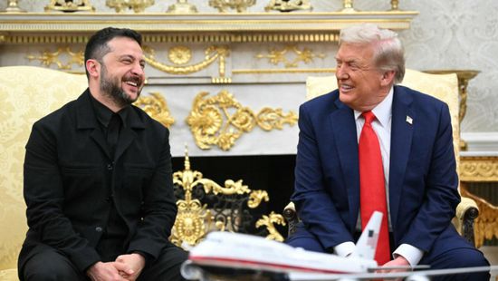 زيلينسكي يثمن موقف ترامب تجاه الحرب الأوكرانية   