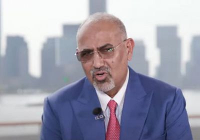 رئيس الانتقالي: مسارات لحل الدولتين بعد القضاء على تهديد الحوثي