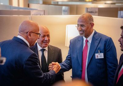 الرئيس الزُبيدي يلتقي رئيس العراق ووزير خارجية البحرين