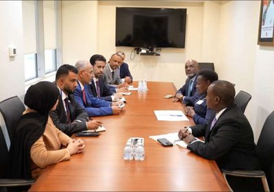 الرئيس الزُبيدي يبحث التعاون الأمني مع أوغندا والصومال